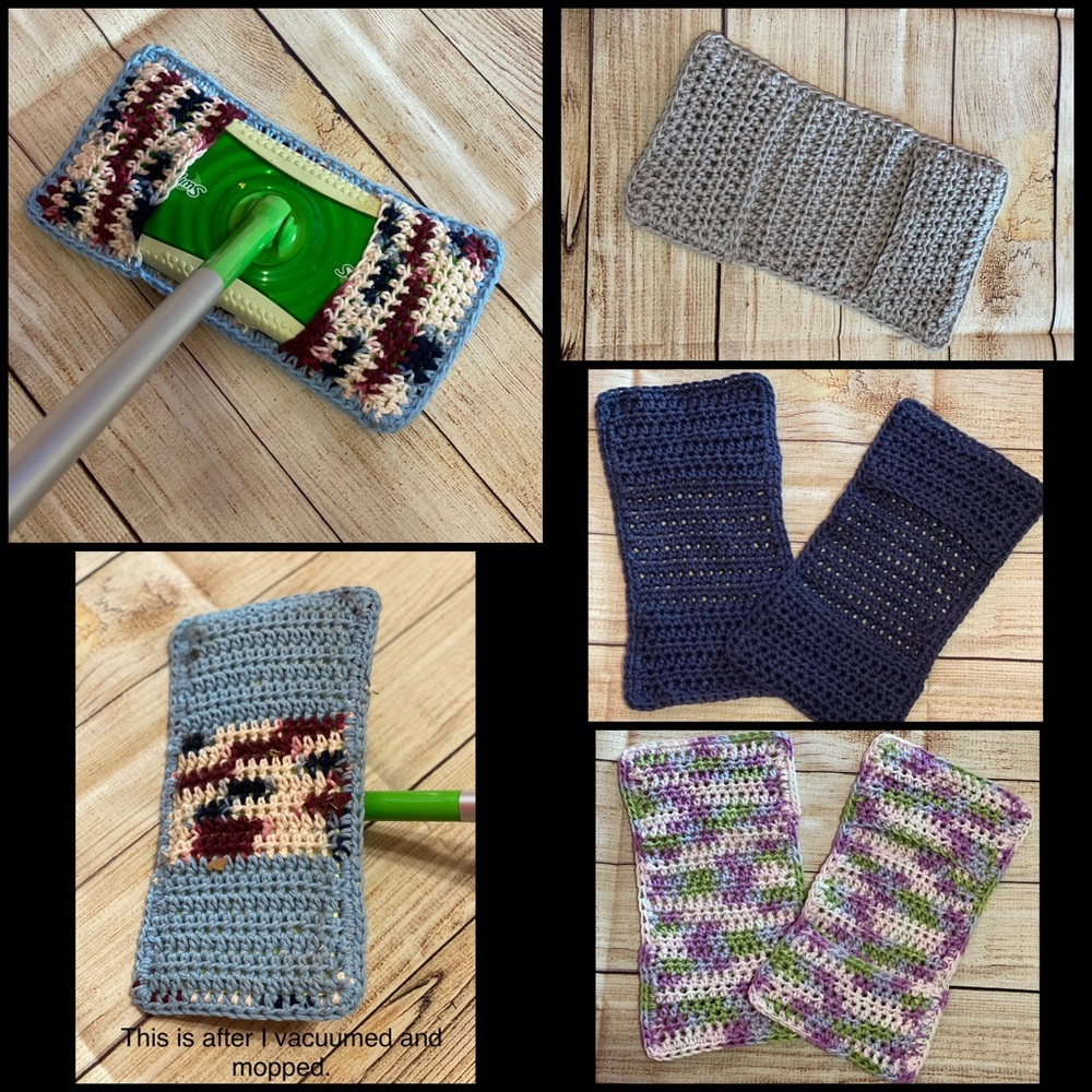 Reusable Swiffer Pads — Navy